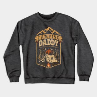 Camping Daddy Crewneck Sweatshirt